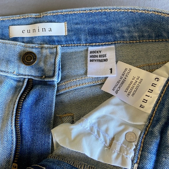 Eunina Rocky High Rise Boyfriend Jeans - Picture 6 of 6